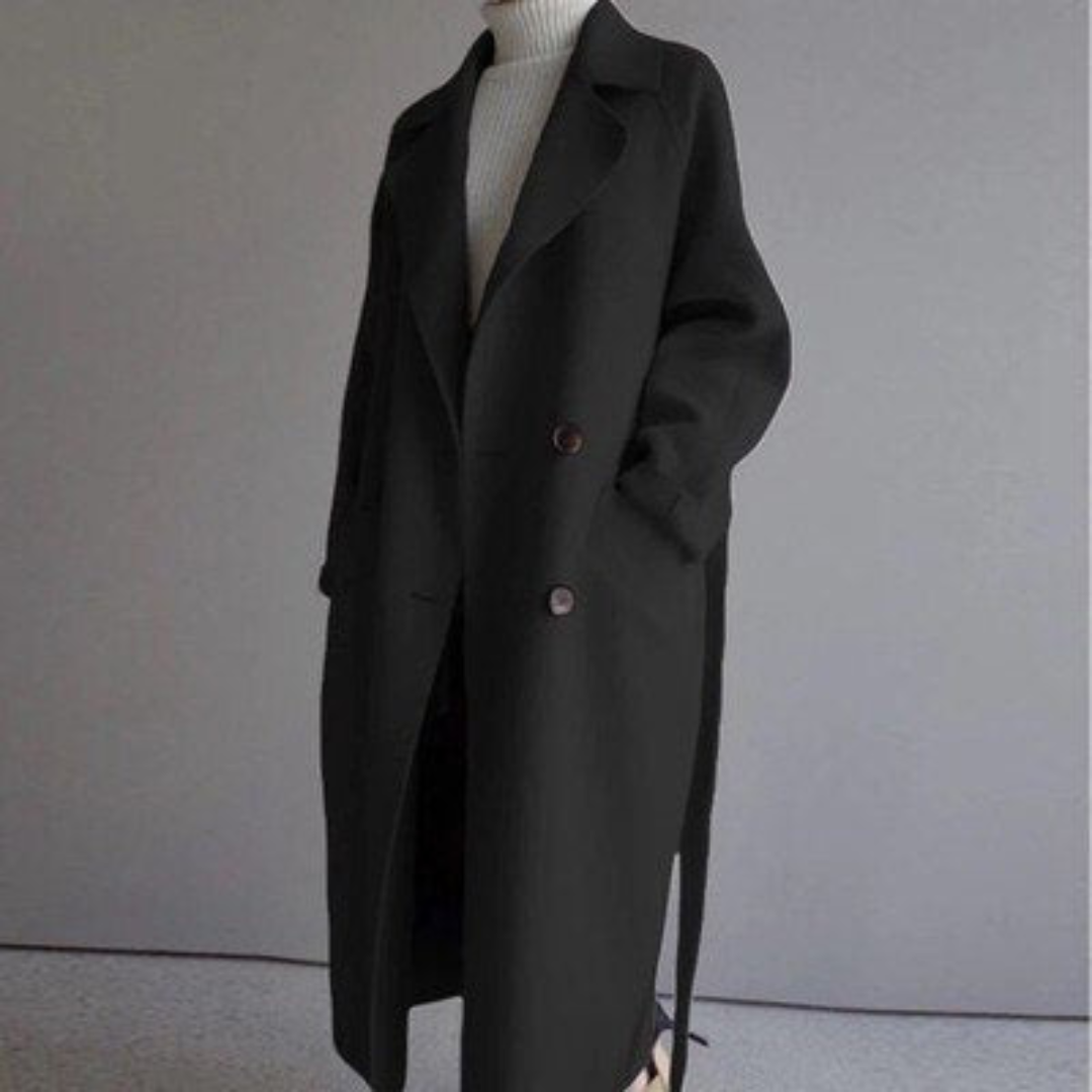 Runa - Uld trenchcoat