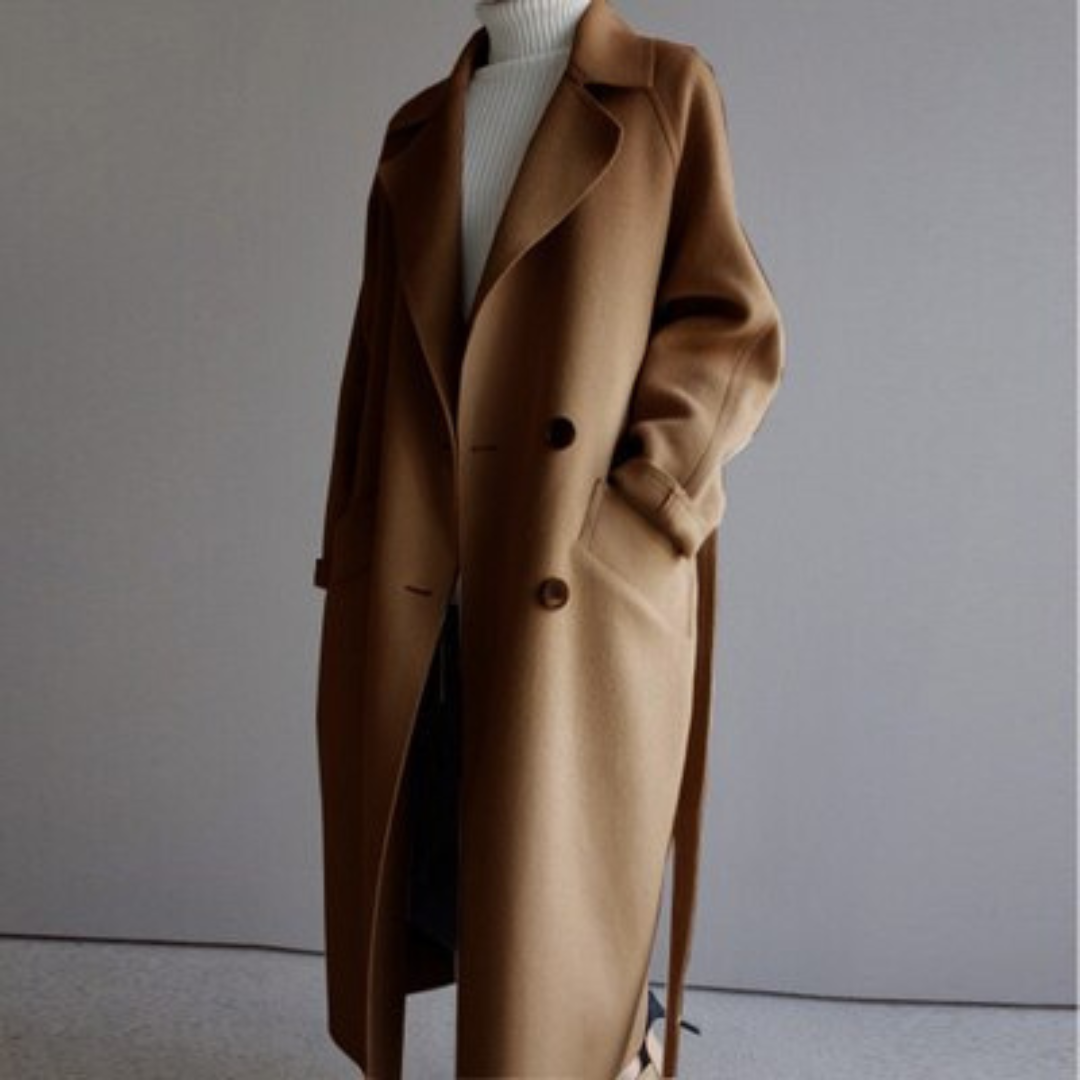 Runa - Uld trenchcoat