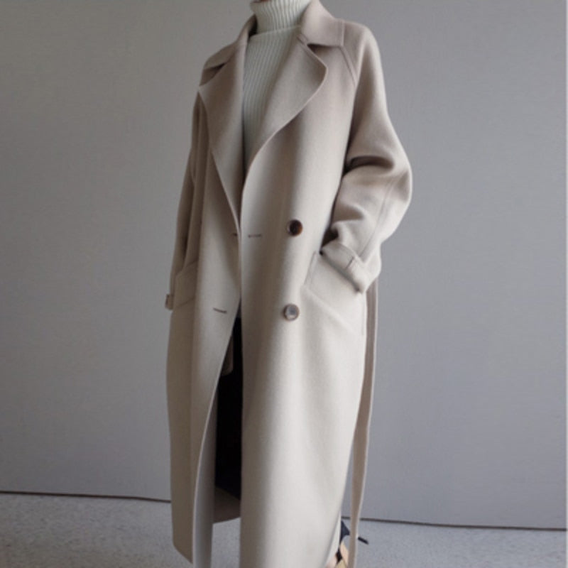 Runa - Uld trenchcoat