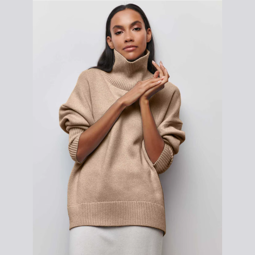 Nanna - Lun højhalset sweater