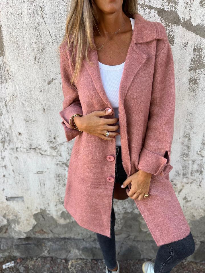 Isabella - Casual Lang Vest Med Manchetter