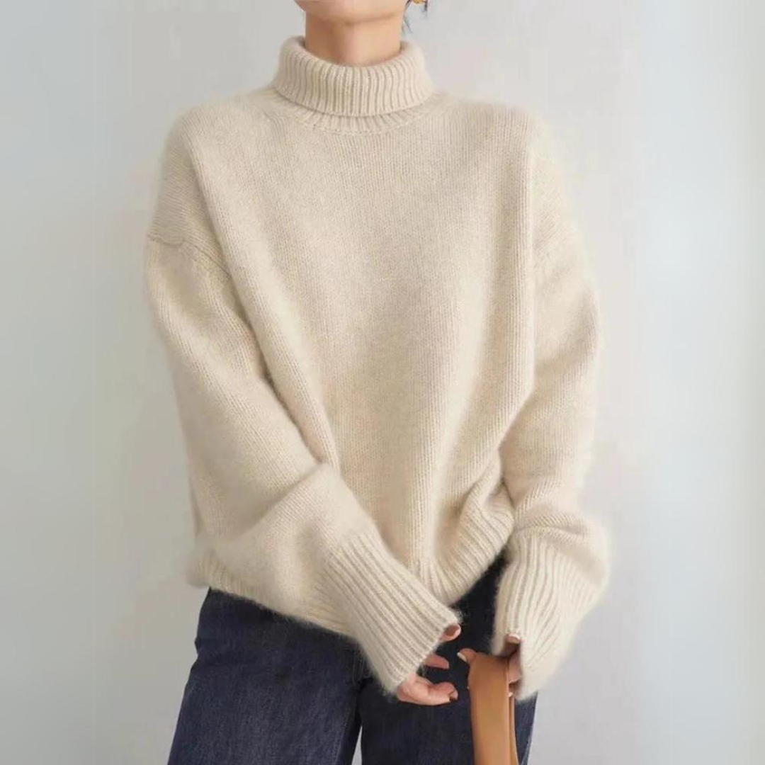 Frederikke - Blød Rullekravepullover