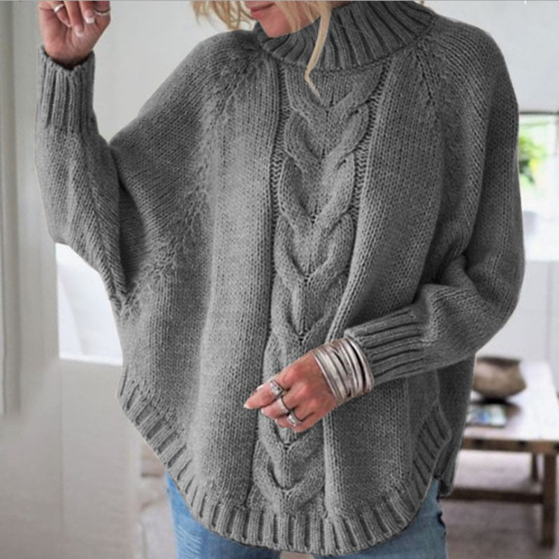 Lova - Elegant poncho-inspireret trøje
