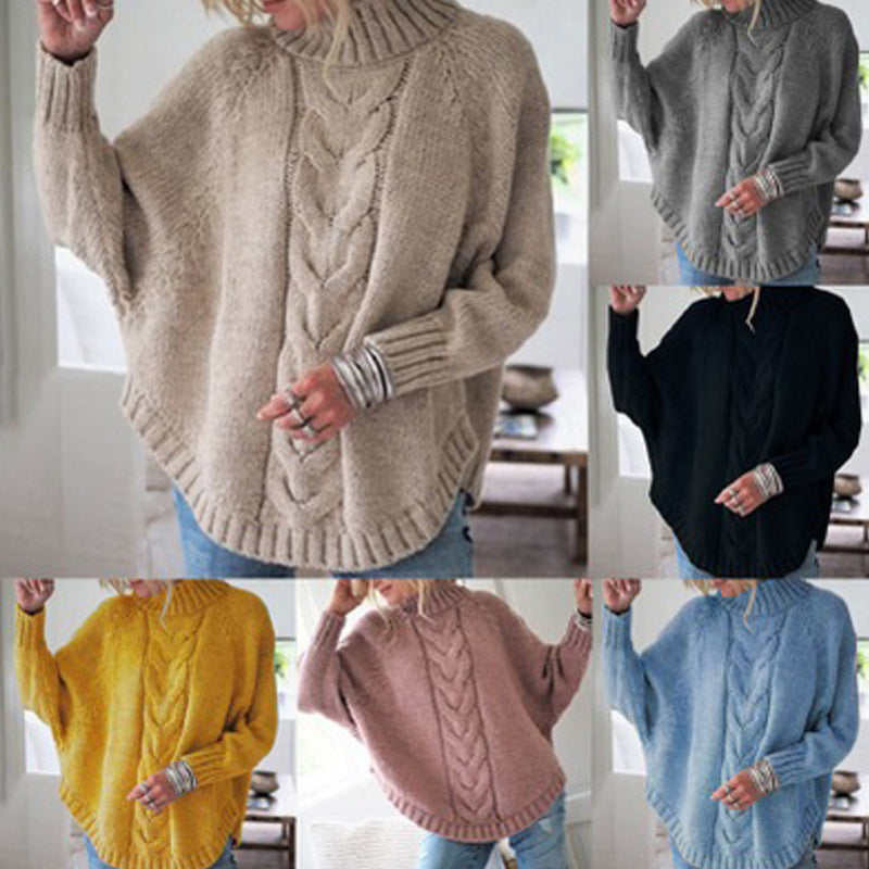 Lova - Elegant poncho-inspireret trøje