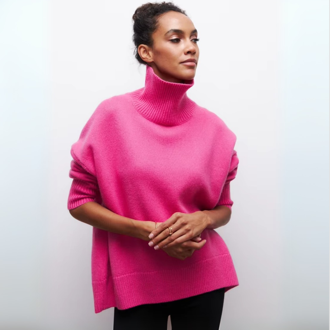 Nanna - Lun højhalset sweater