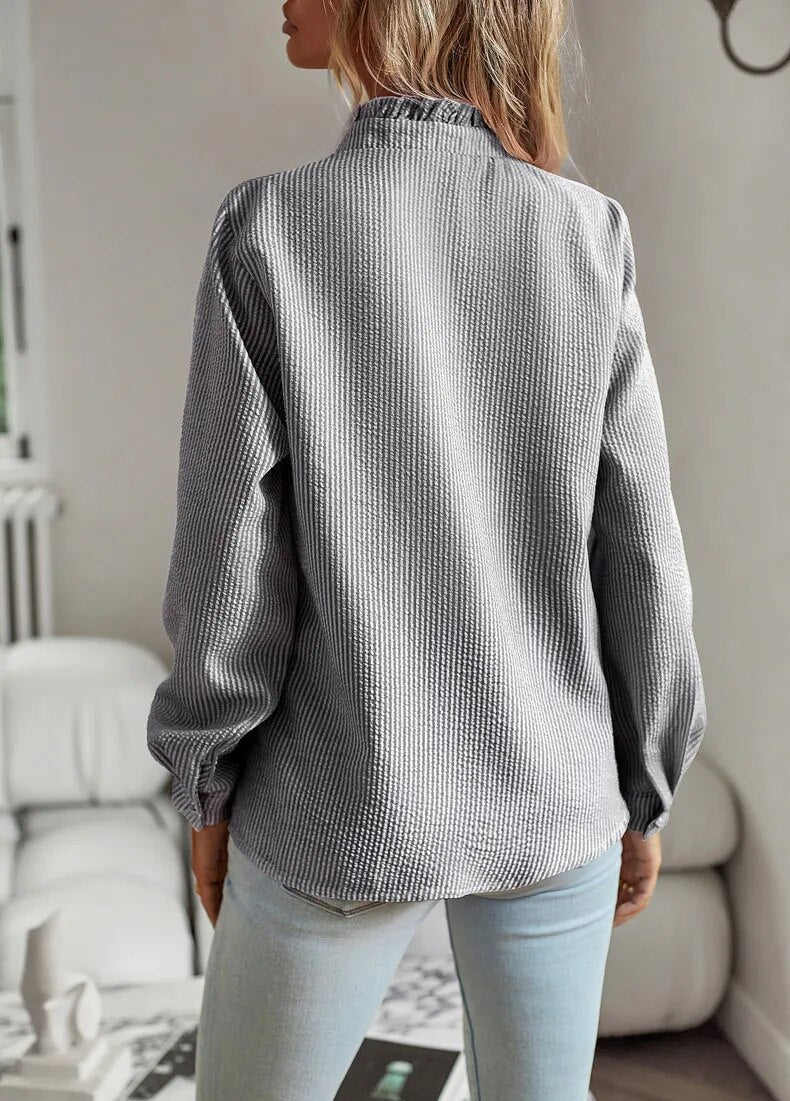 Gertrud - Komfortabel Bluse