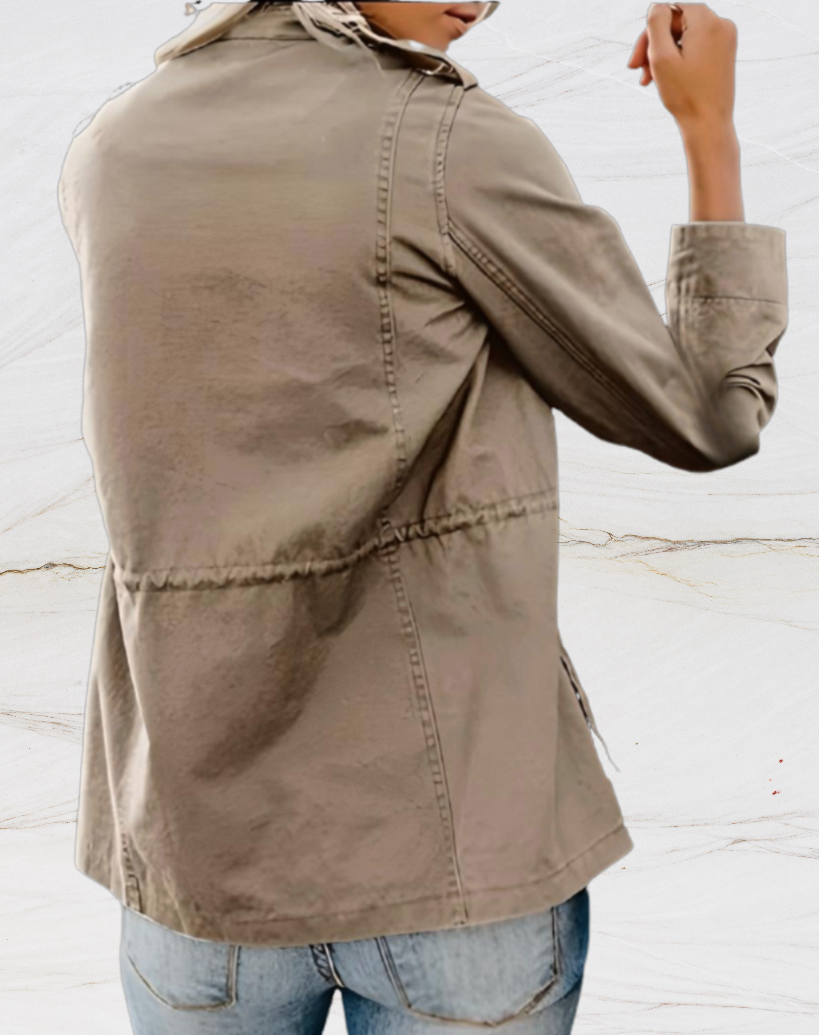 Selma - Stilfuld Casual Utility Jakke