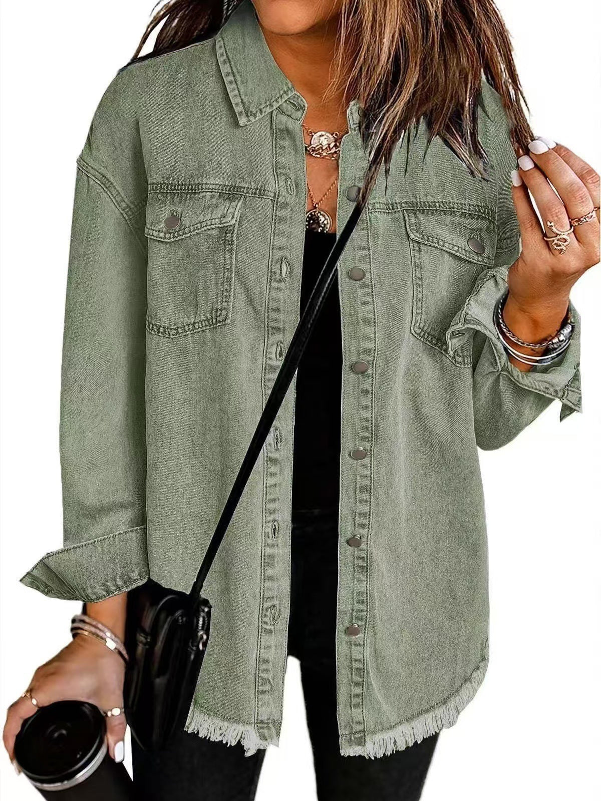 Katja - Tidløs og afslappet denimjakke