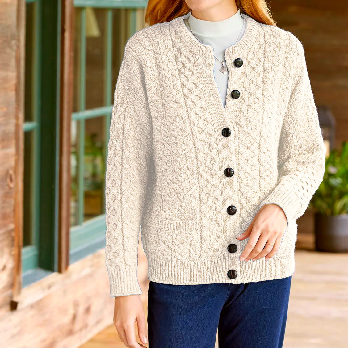 Iben - Langærmet Casual Cardigan