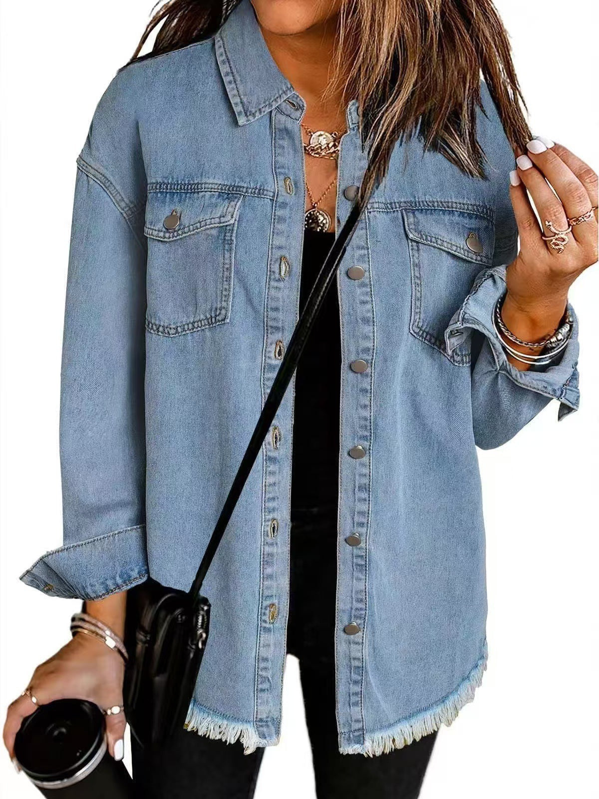 Katja - Tidløs og afslappet denimjakke