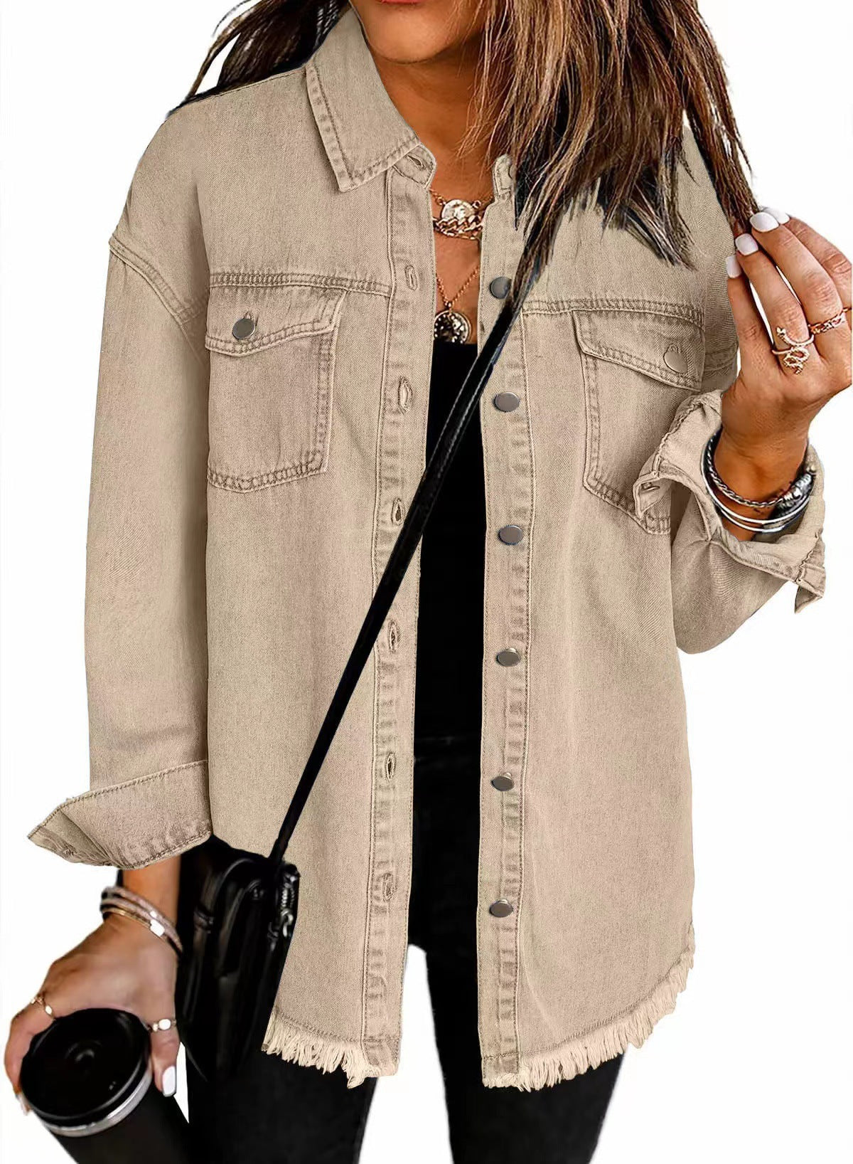Katja - Tidløs og afslappet denimjakke