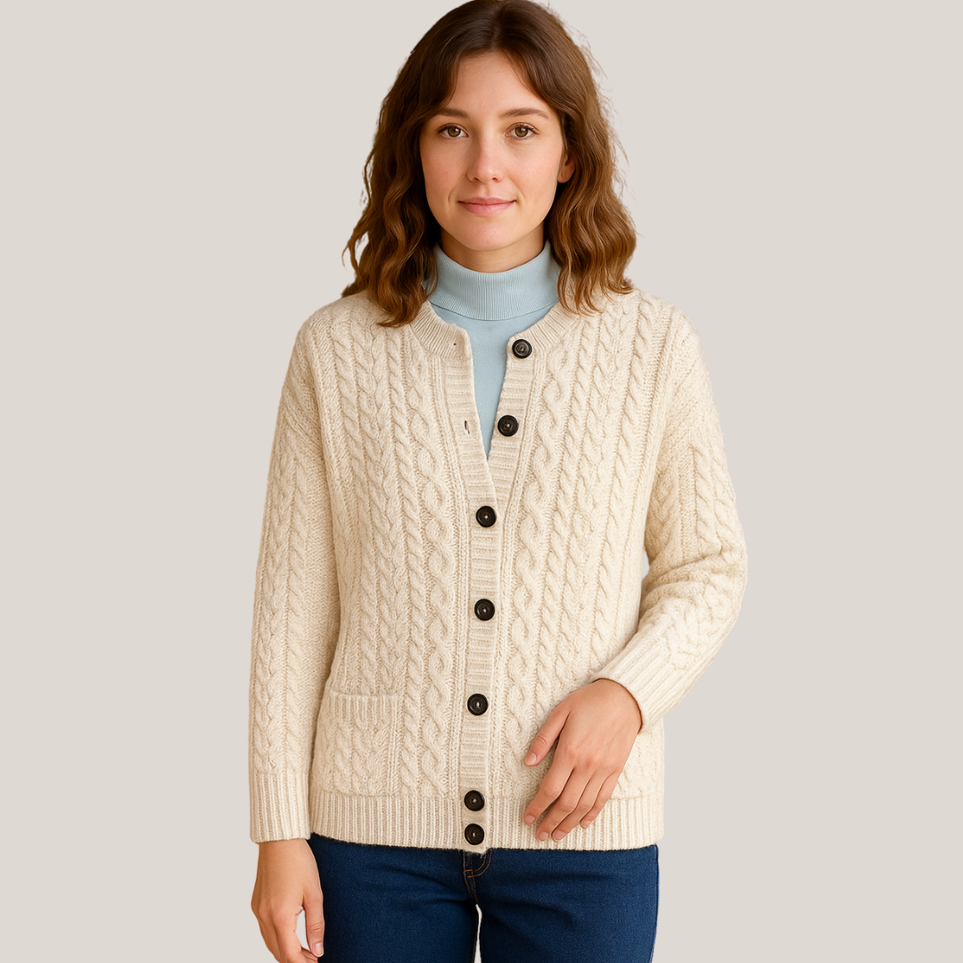 Iben - Langærmet Casual Cardigan