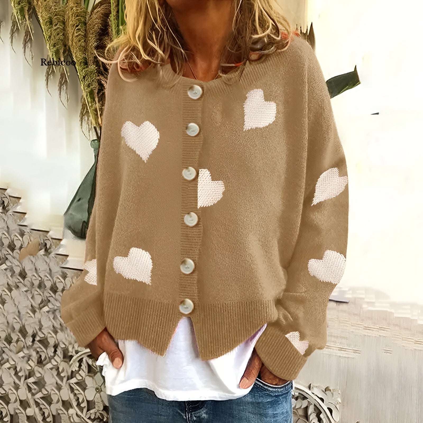 Vilde - Hjerte-sweater