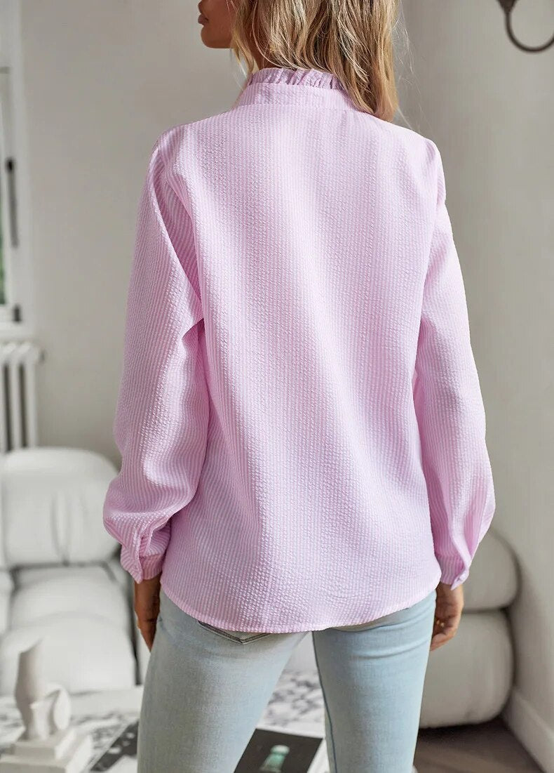 Gertrud - Komfortabel Bluse