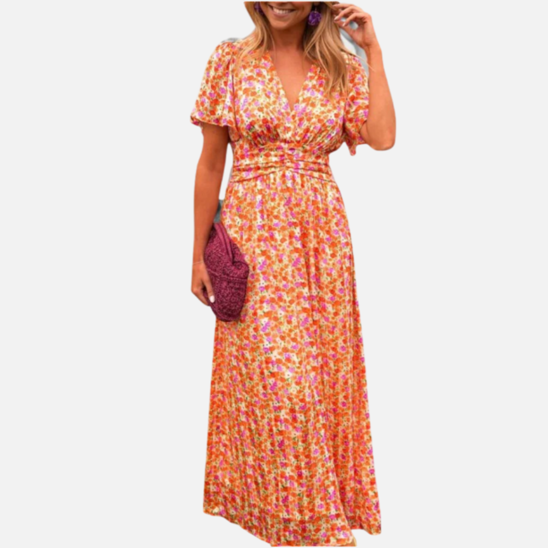 Hulda Blumenkjolen – Sommerglans med feminin charme
